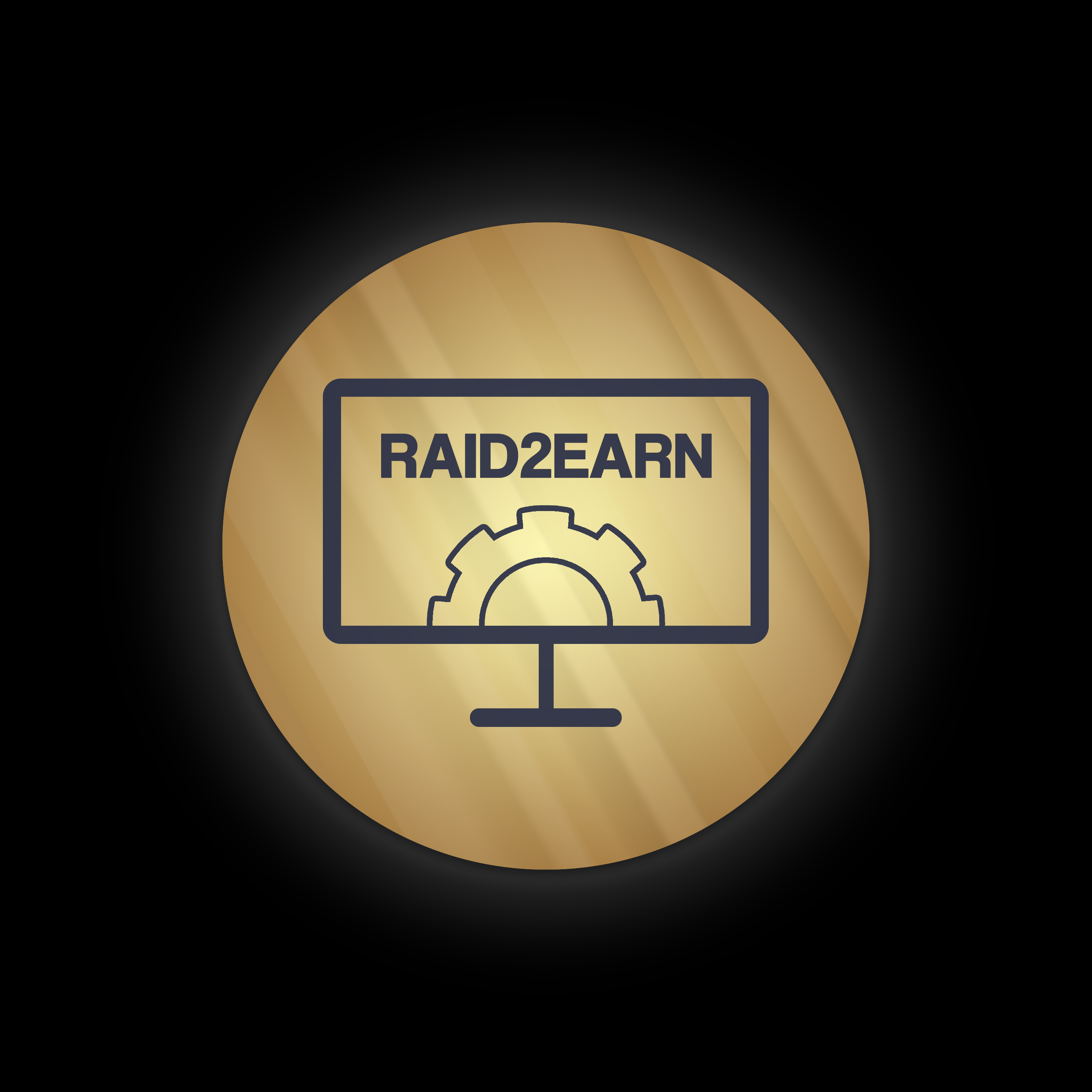 Raid2Earn Discord Raid Twitter Bot Logo